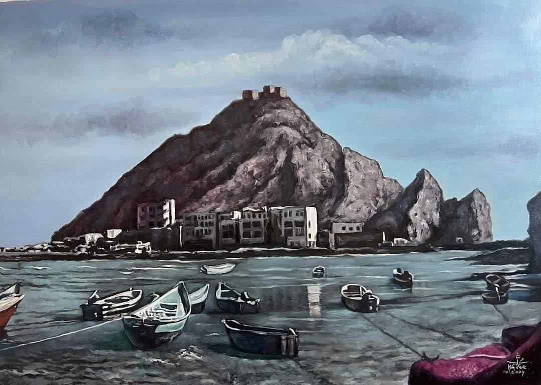 صيرة بريشة الفنان عدنان جُمن صيرة بريشة الفنان عدنان جُمن