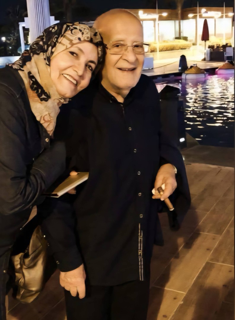 عزيزة وزوجها المناصل محسن العيني عزيزة وزوجها المناصل محسن العيني